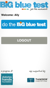 Big Blue Test